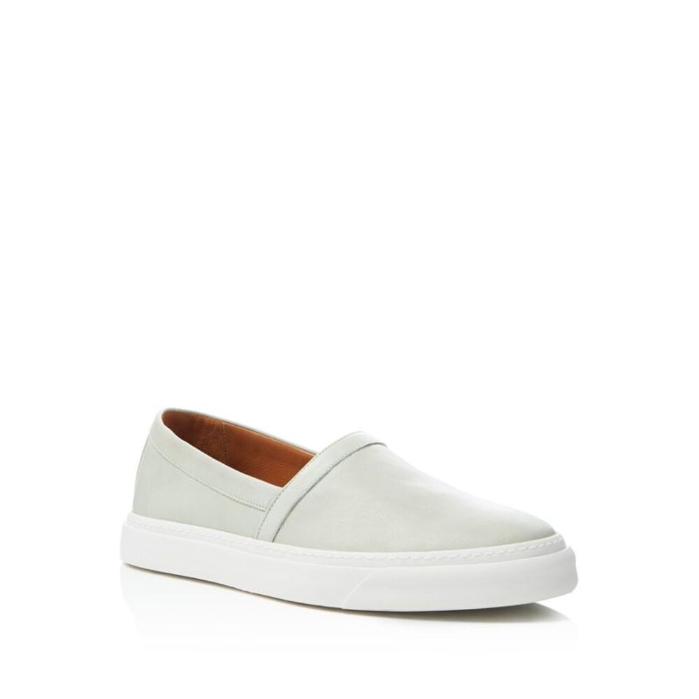 MARC JACOBS Mens Green Comfort Round Toe Platform Slip On Leather Sneakers 8